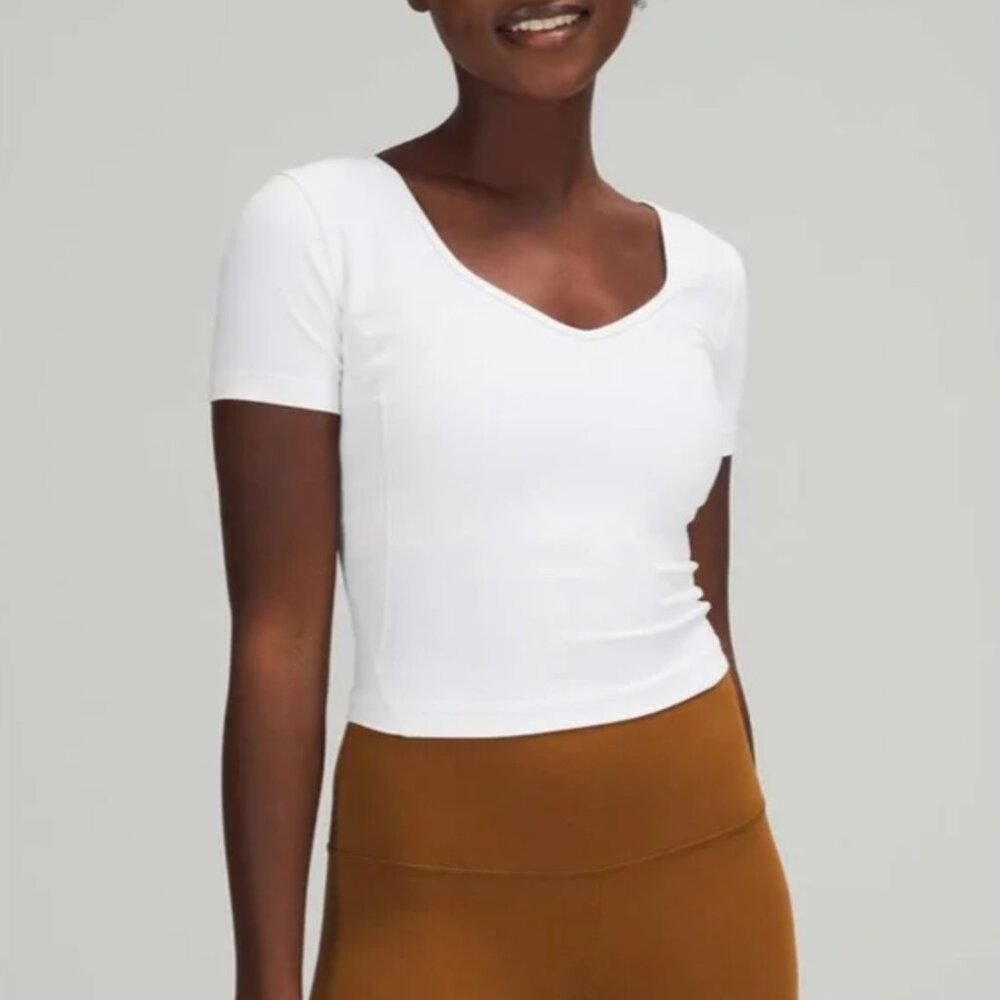 lululemon Align T-Shirt White Size 8